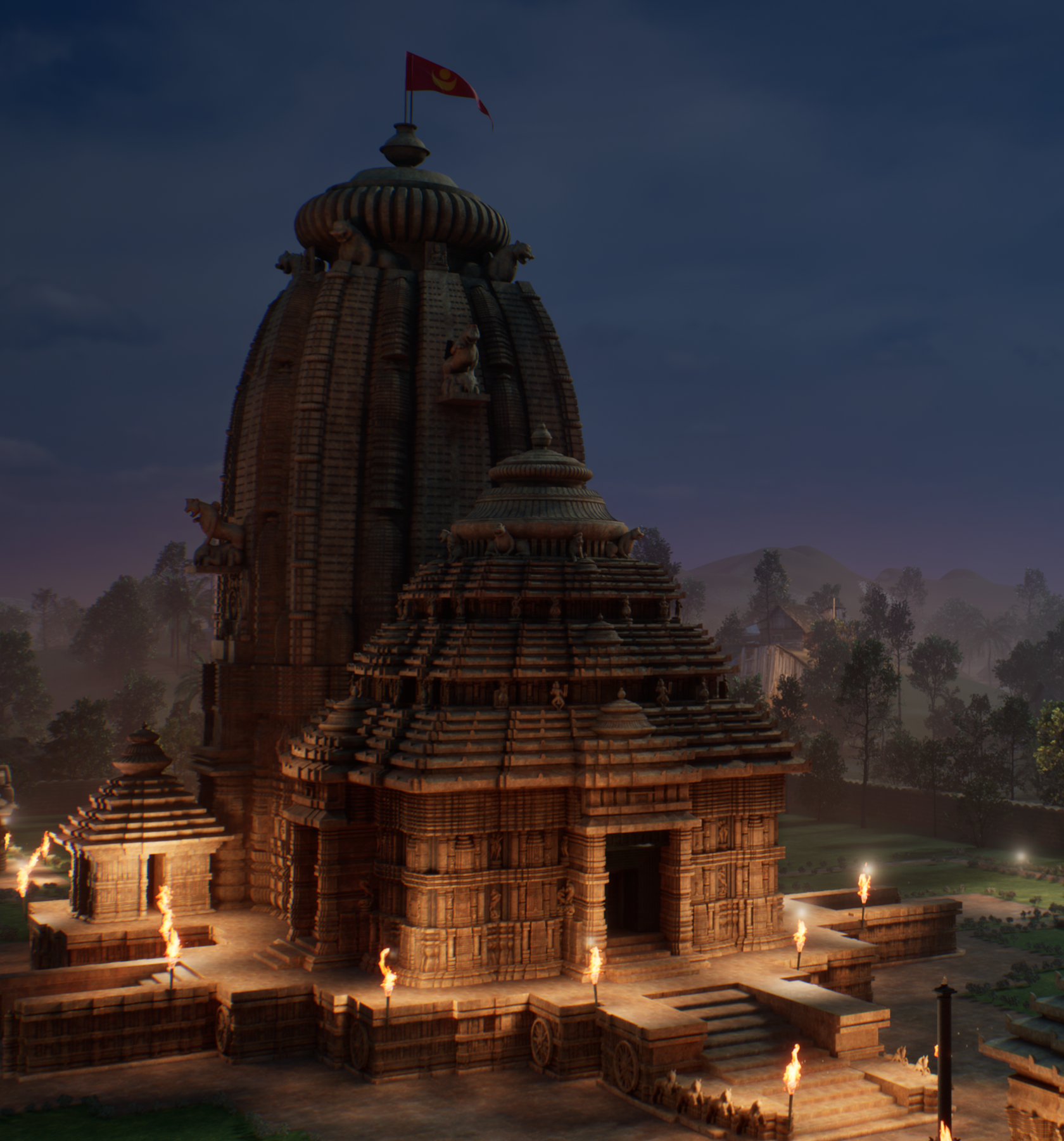 KonarkTemple Night